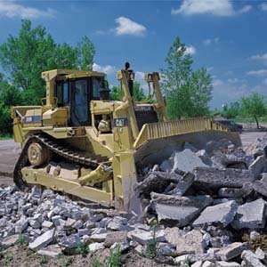 Bull pousseur Caterpillar D9R